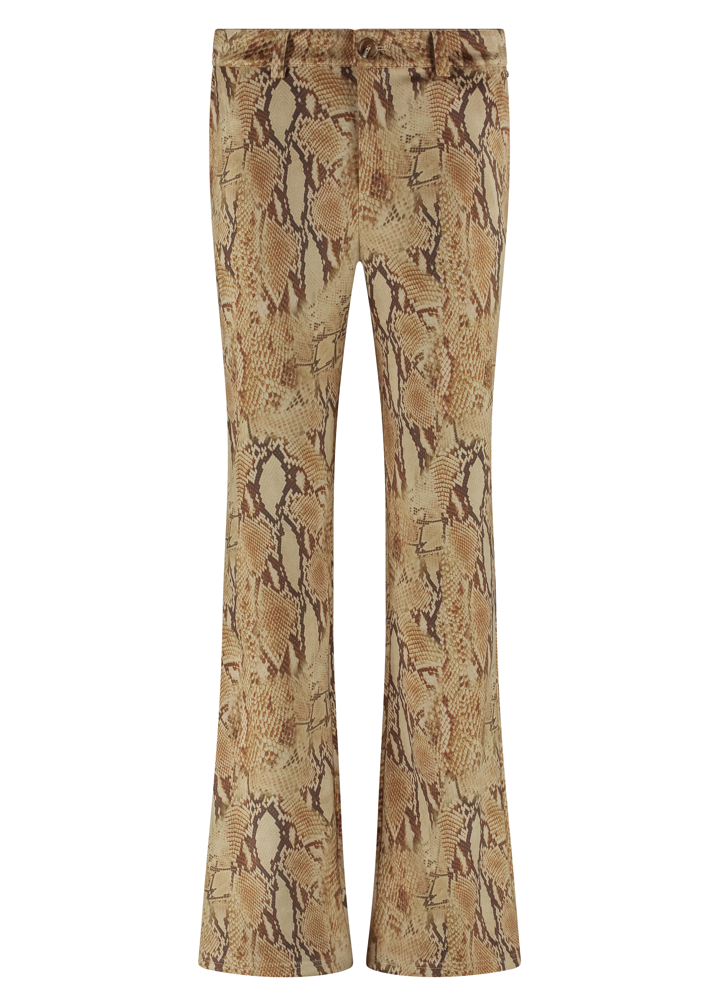 Trousers Beige Snake